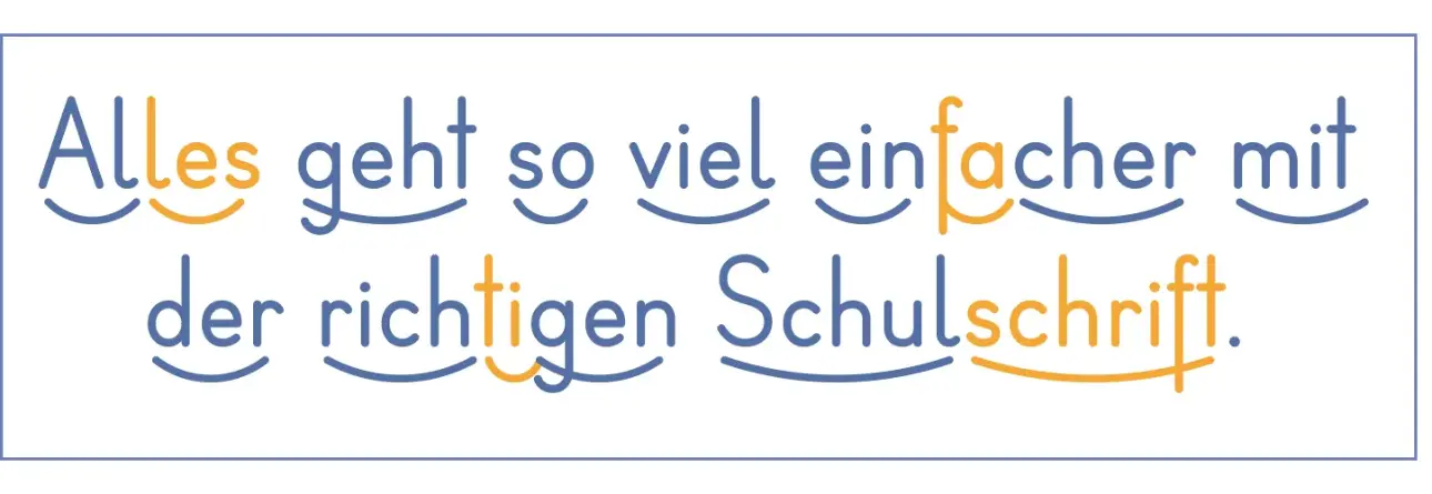 Silben einfärben und Silbenbögen mit den VICIdo Schriften