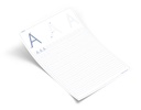 Schreiblehrgang - Arbeitsblätter zum Üben der Druckbuchstaben