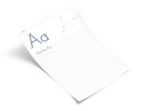Schreiblehrgang - Arbeitsblätter zum Üben der Druckbuchstaben