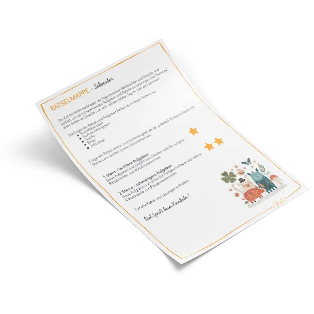 Rätselmappe Beschreibungen