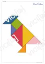 Tangram: Spielvorlage Tangram & Schattentangram