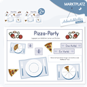 Pizzaparty Brüche
